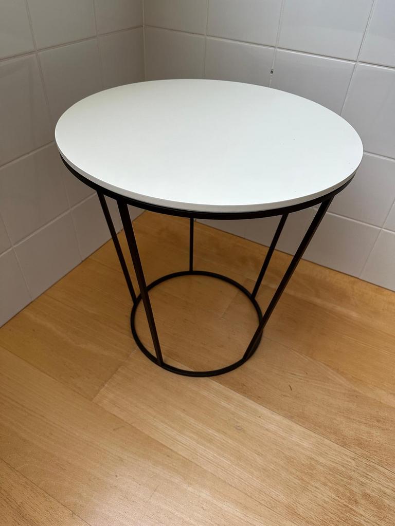 Table bout de canapé, 55 à 75 cm, Rond, Enlèvement, Bois