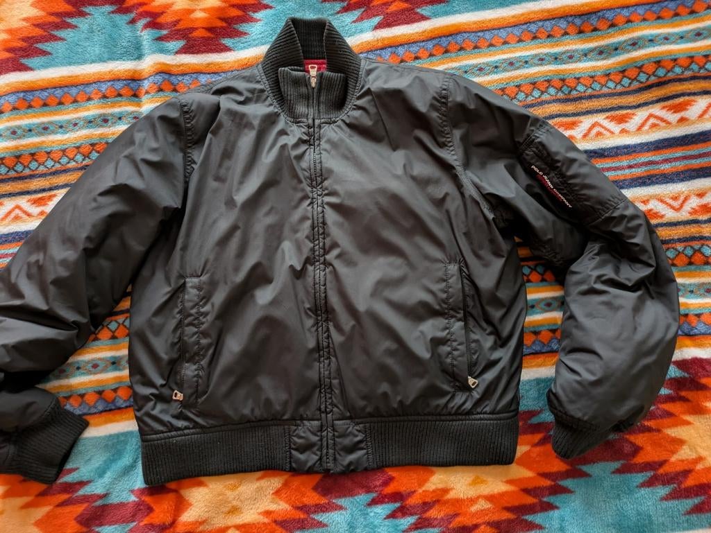 Ralph Lauren Large bomber jacket vrouwen, Ophalen of Verzenden, Zo goed als nieuw