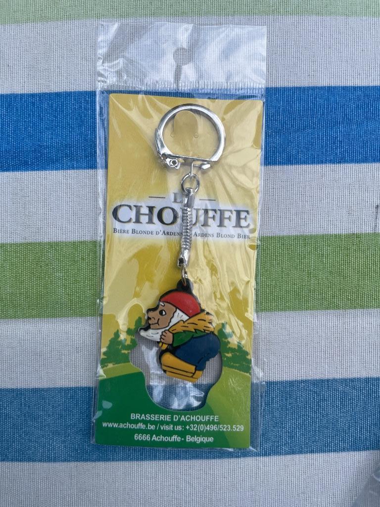 Sleutelhanger la chouffe  nieuw, Verzamelen, Ophalen of Verzenden, Nieuw