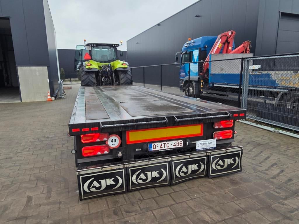Platte wagen of container wagen.