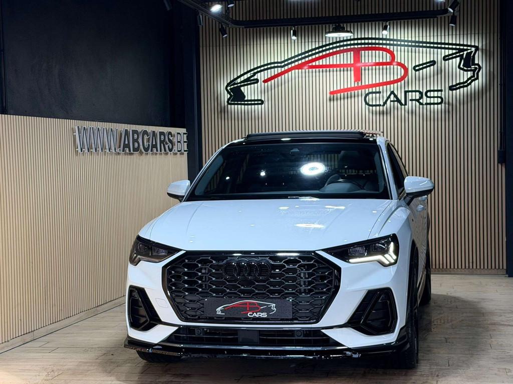 Audi Q3 Sportback 35 TFSI * S LINE * COUPE * GAR 12 MOIS * 1, Automaat, 4 cilinders, Bi-Xenon koplampen, Wit