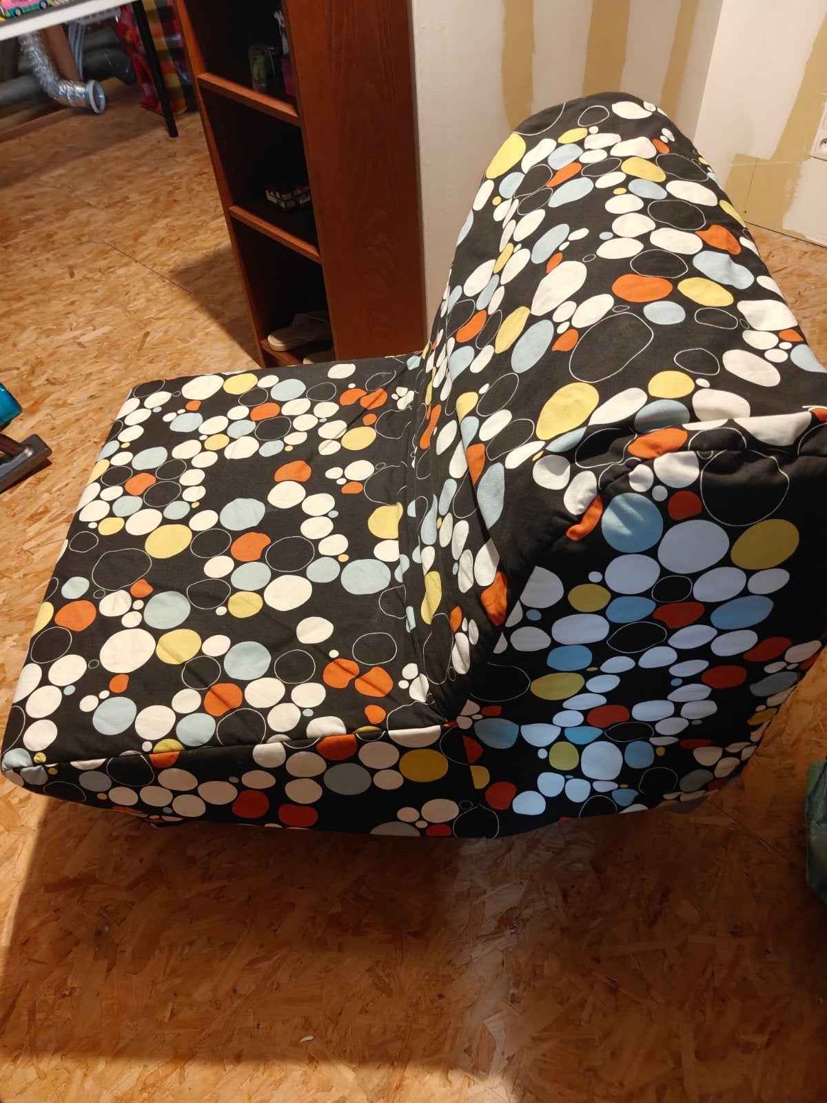 IKEA LYCKSELE slaapfauteuil – zetelbed 1 persoon, Maison & Meubles, Enlèvement, Utilisé