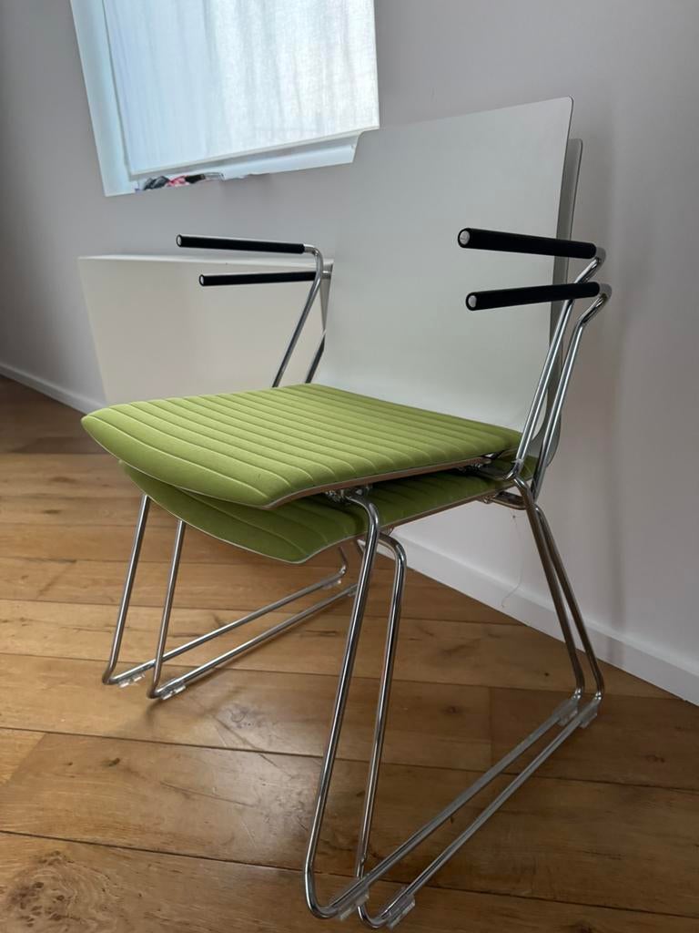 2x Konig & Neurath design stoelen, Enlèvement, Comme neuf