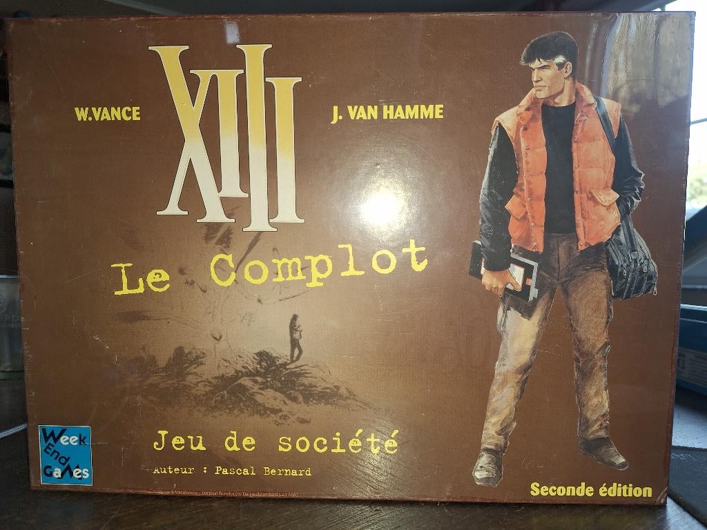 JEU XIII LE COMPLOT seconde edition, Trois ou quatre joueurs, Enlèvement ou Envoi, Utilisé, Week end games