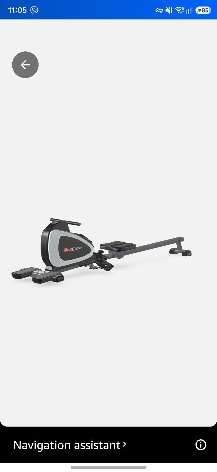 Rowing machine Fitness 1000, Ophalen