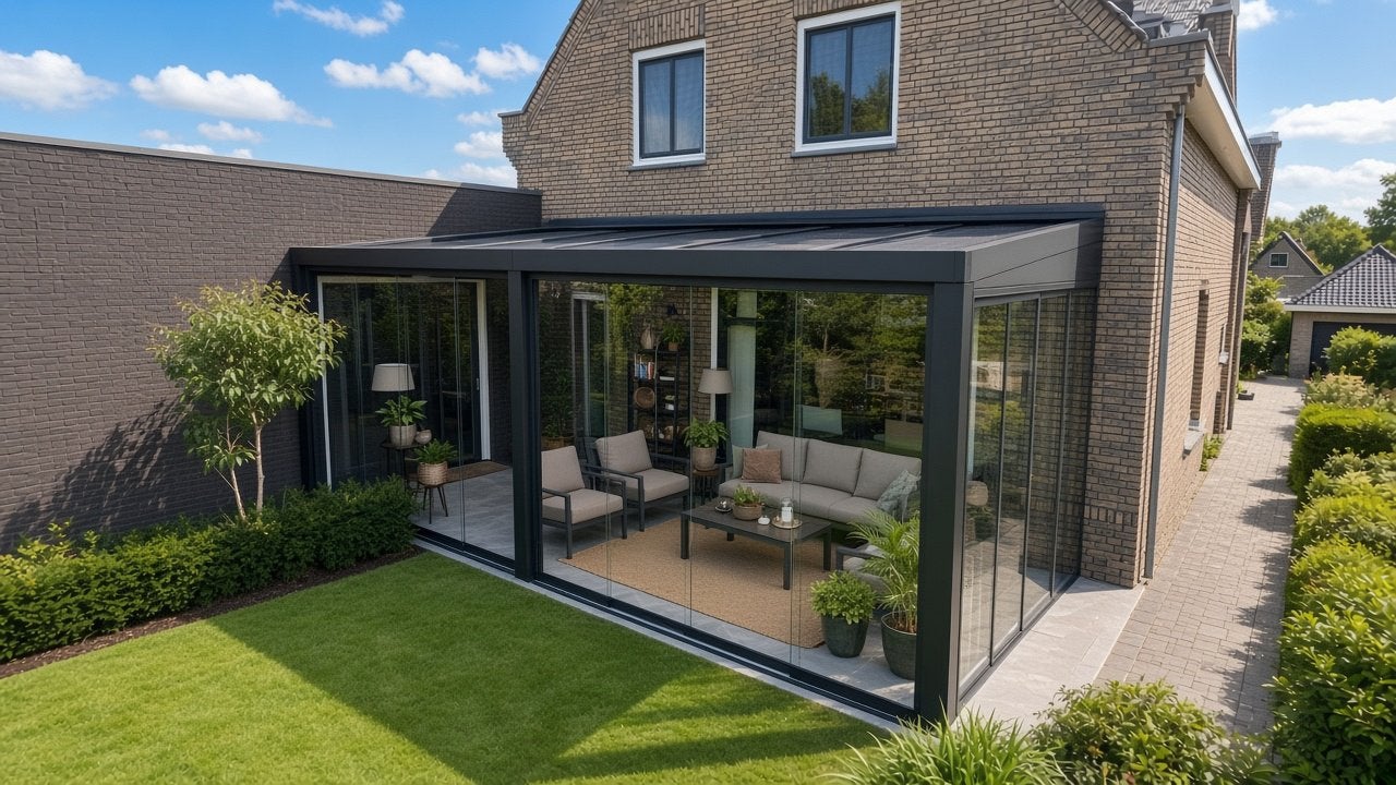 Hoogwaardige Aluminium Veranda's en Overkappingen op Maat, Ophalen of Verzenden, Nieuw