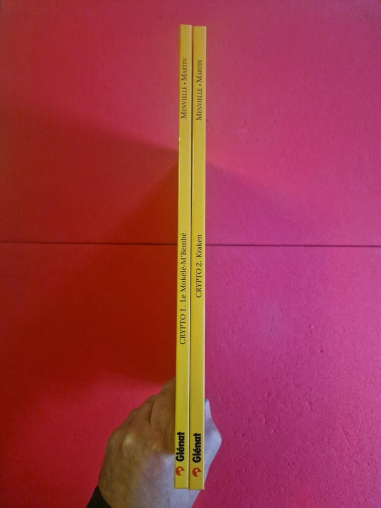 Lot de 2 bd crypto 1 et 2,EO, avec ex libris tome 1, Enlèvement ou Envoi