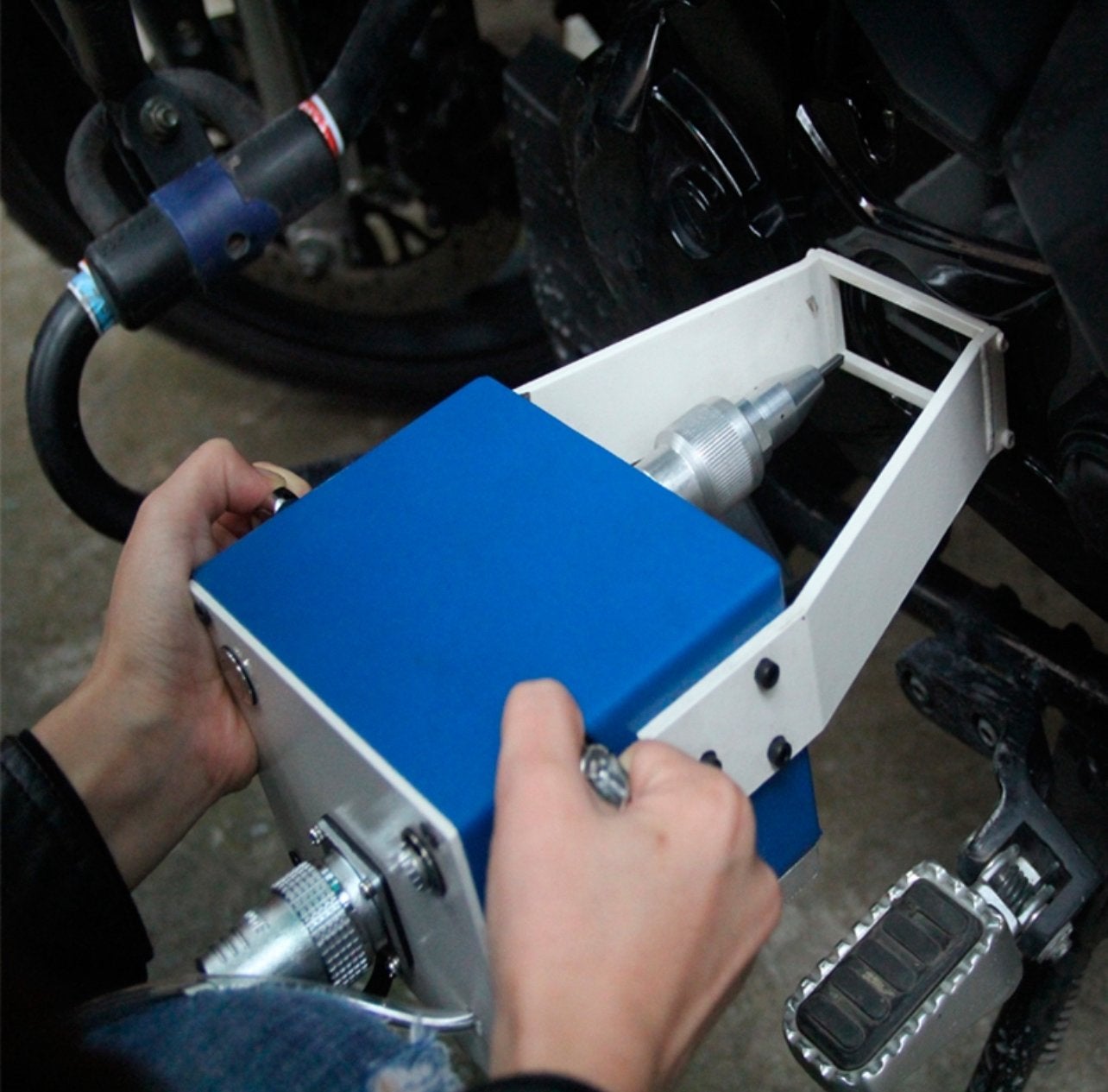 Gravure numéro de chassis avec machine professionelle, Enlèvement, Neuf