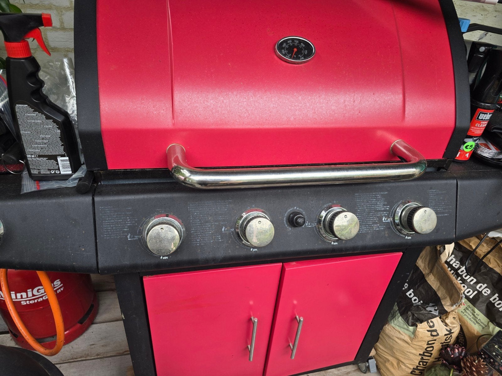 te koop gasbbq, Jardin & Terrasse, Enlèvement, Utilisé