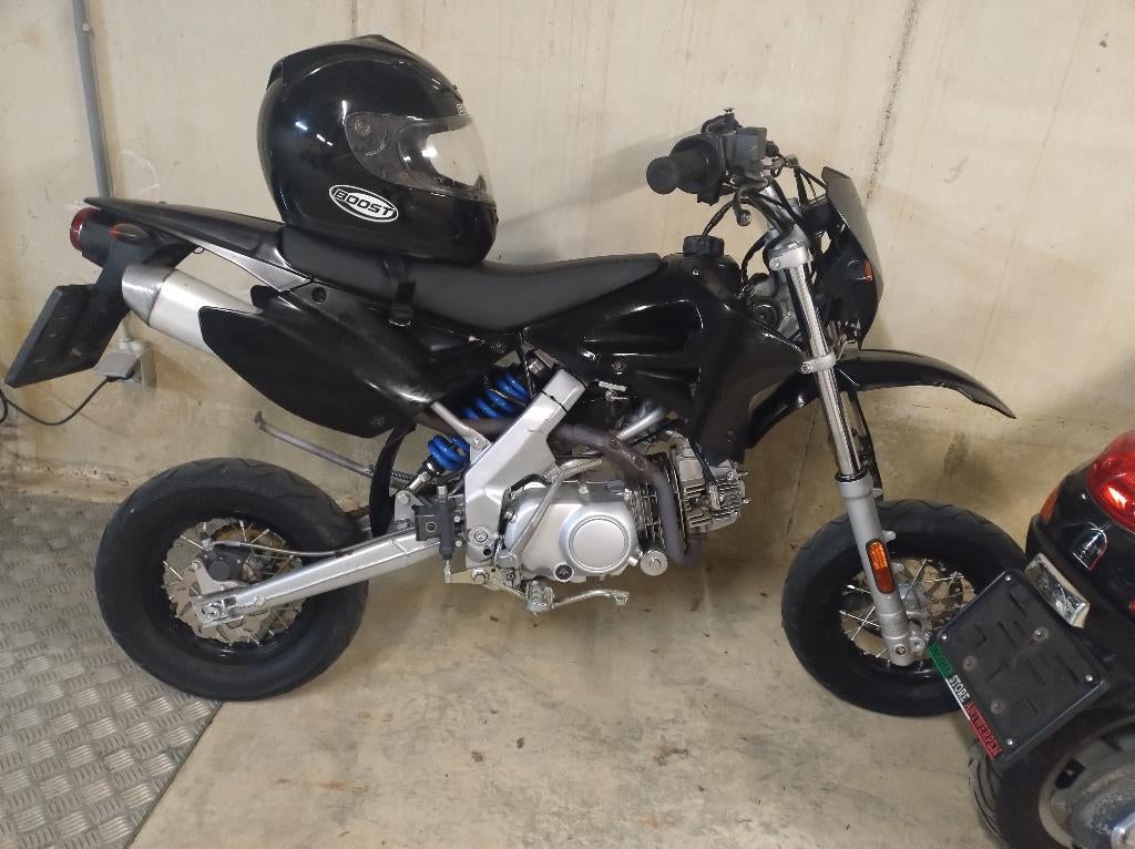 Pitbike polini 125 met papieren, 122 cm³, Enlèvement, Utilisé, Pit Bike