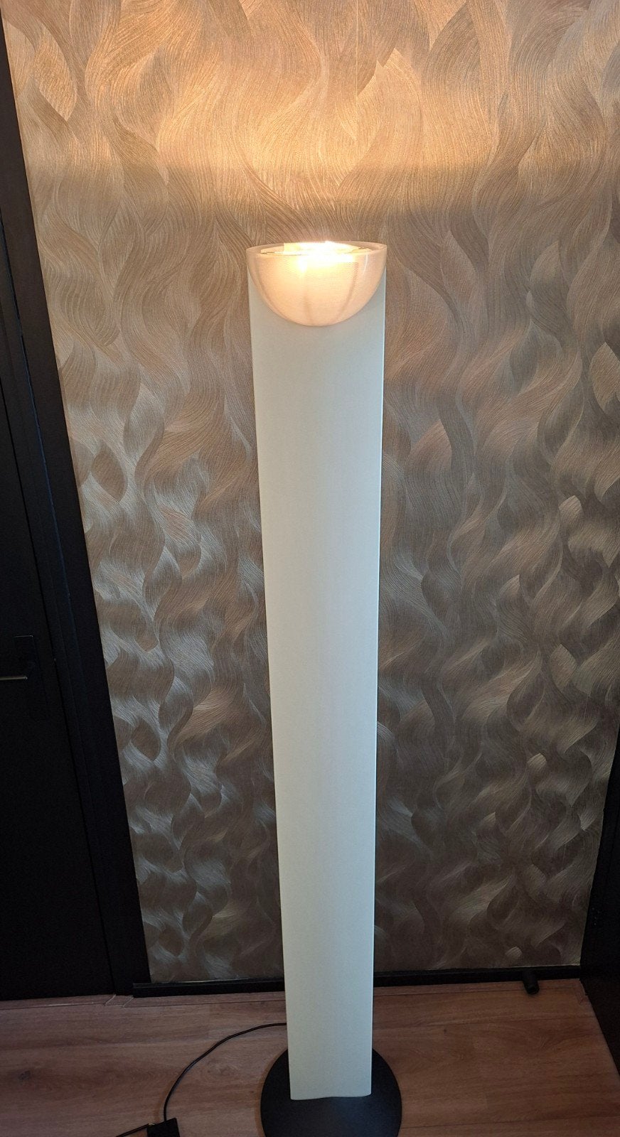 Gianfranco Frattini "Adonis" vloerlamp – Origineel Luci Ital, Ophalen, Design, Zo goed als nieuw, Glas