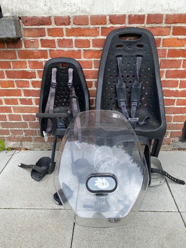 fietsstoeltje voor en/of achter, Ophalen, Gebruikt, Achterzitje, Yepp (Thule)