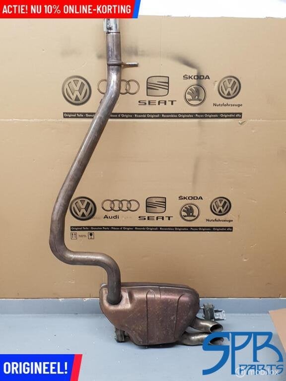 Uitlaat EINDDEMPER Golf 7 VII facelift 1.6 tdi 5Q6253611BT, Auto-onderdelen, Gebruikt, Volkswagen, Ophalen of Verzenden, Volkswagen