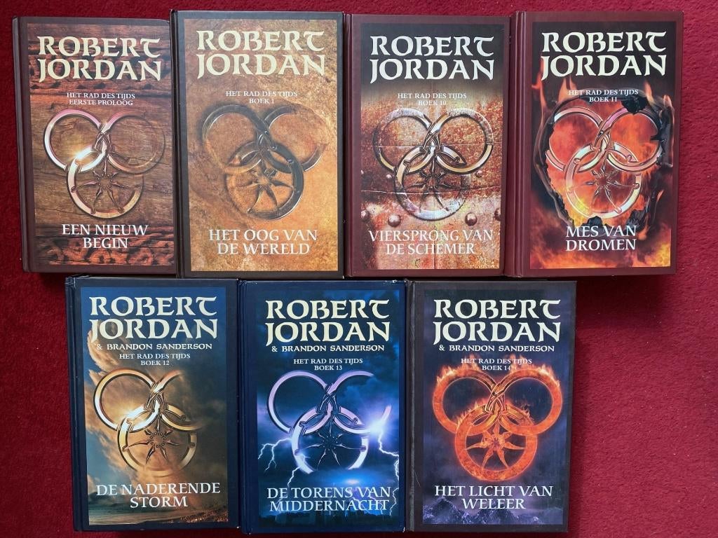 ROBERT JORDAN HET RAD DES TIJDS DE LOSSE DELEN PROLOOG EN DE, Boeken, Ophalen of Verzenden