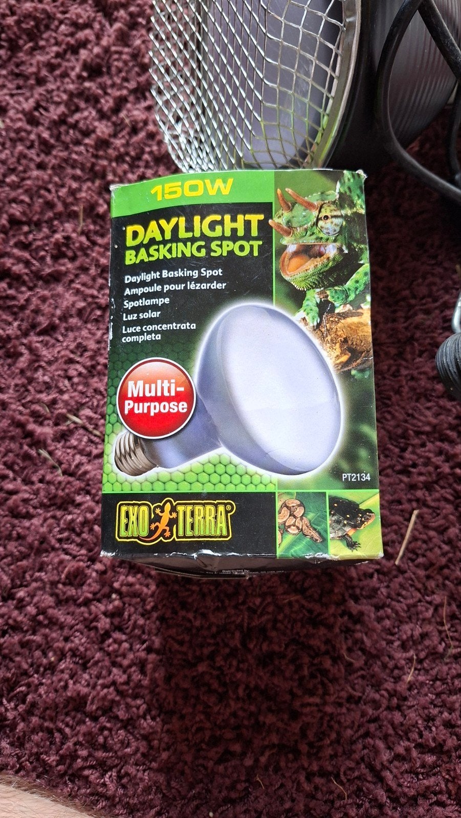 warmtelamp, Dieren en Toebehoren, Reptielen en Amfibieën | Toebehoren, Ophalen, Gebruikt, Terrarium of Paludarium