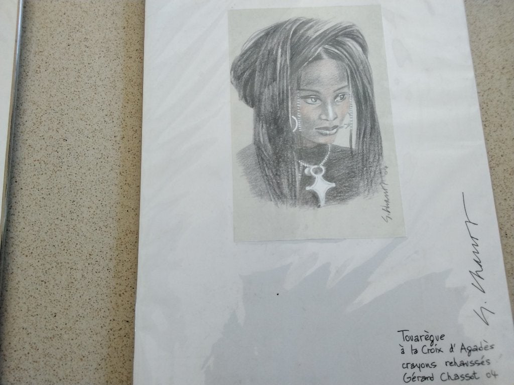 3 tekeningen Gerard Chassot, Ophalen, Tekening