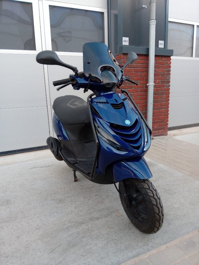 Piaggio Zip 4T A-klasse Donkerblauw | LED | Garantie ✅, Ophalen of Verzenden, Zo goed als nieuw, 50 cc, Klasse A (25 km/u)