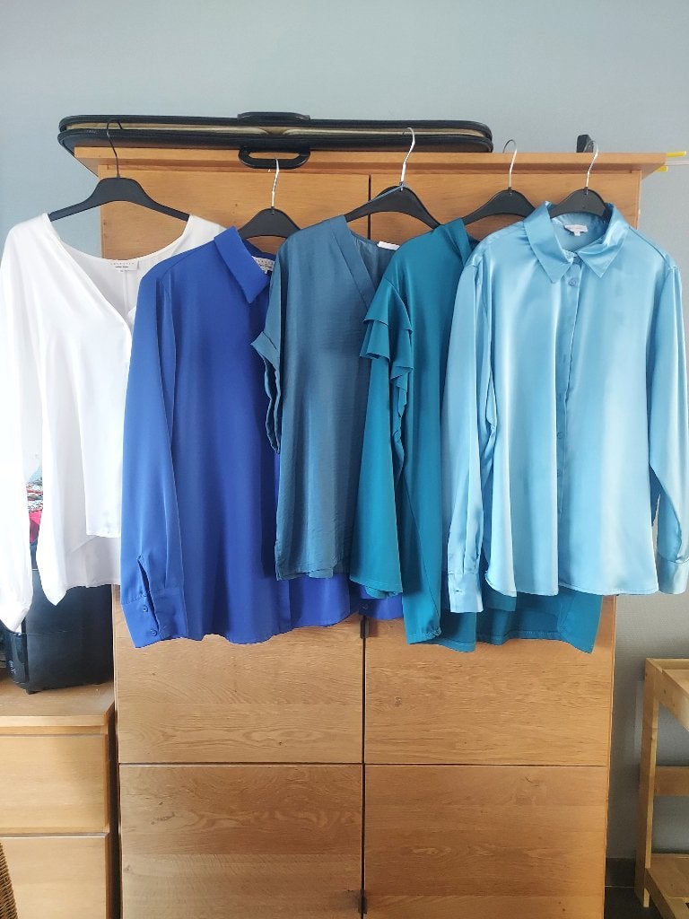 Jeans - jupes, jupes, robes, chemisiers, etc., Vêtements | Femmes, Blouses & Tuniques, Envoi, Comme neuf