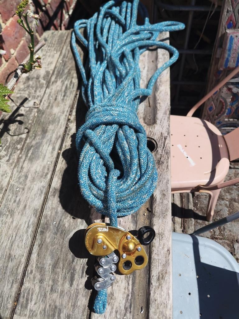 Petzl ZIGZAG+ et corde de 45M edelrid