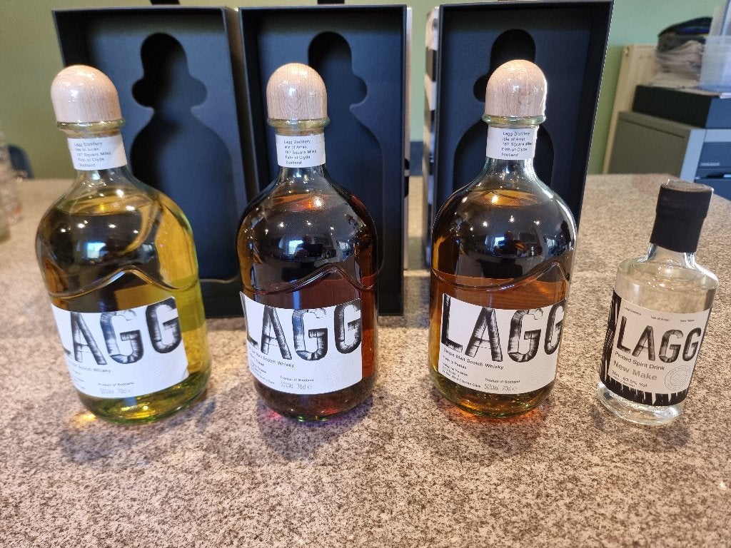 whisky lagg batch 1 serie complete, Collections, Vins, Neuf, Autres régions, Enlèvement ou Envoi, Pleine