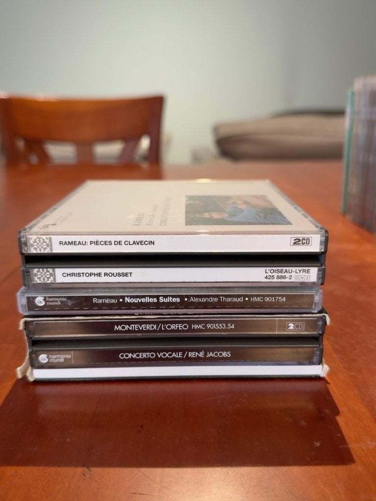 CD de musique classique — Rameau & Monteverdi, Enlèvement ou Envoi