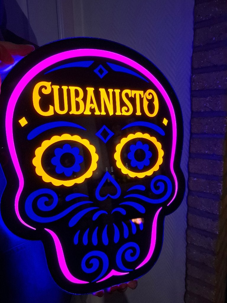 Enseigne lumineuse bière Cubanisto, Enlèvement ou Envoi, Neuf, Table lumineuse ou lampe (néon)
