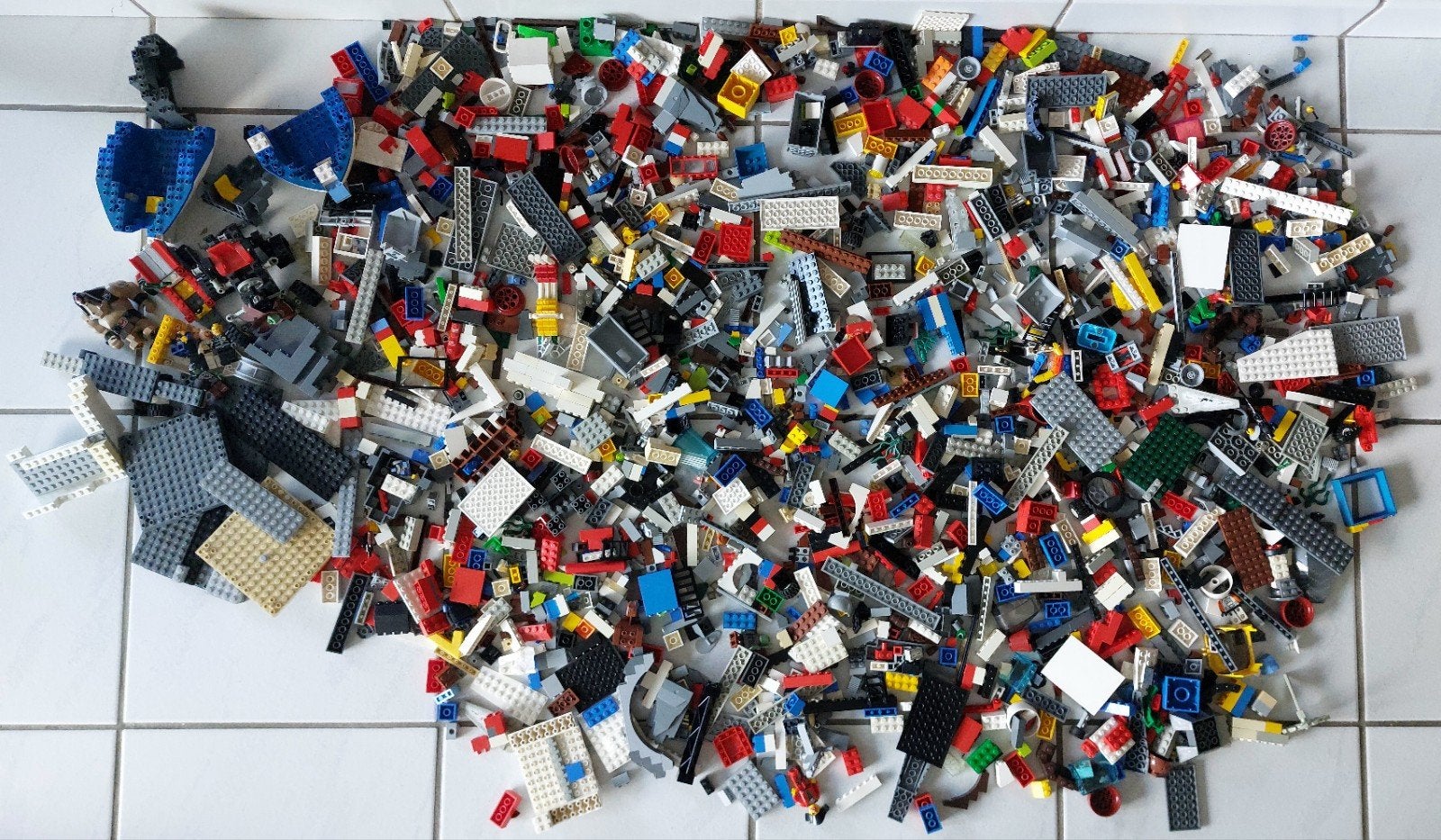 Lot de briques Lego
4 kg, Enlèvement ou Envoi