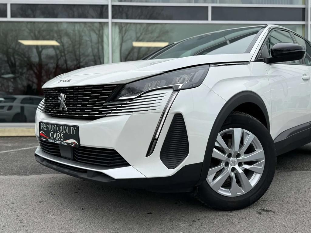Peugeot 3008 AUTOMAAT / CAMERA & SENSOREN / CARPLAY / CRUISC, Auto's, Peugeot, Stof, Gebruikt, 1199 cc, Wit