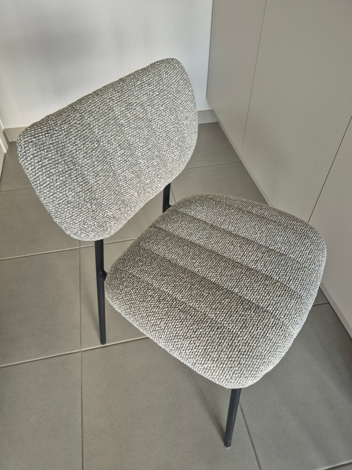 Stoelen,  nieuw, smeedijzer, Ophalen, Grijs