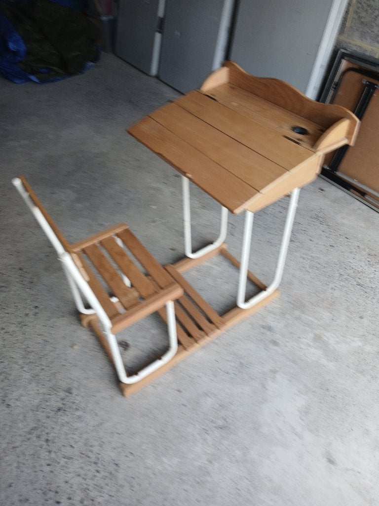 Très beau banc ecole vintege, Ophalen of Verzenden