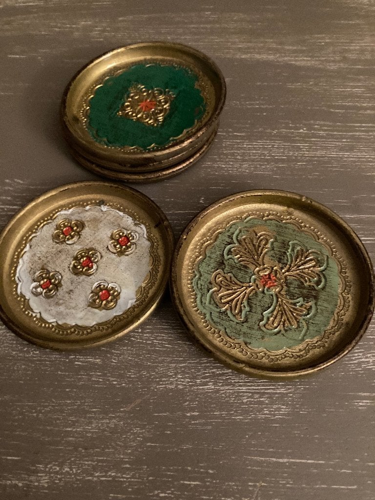 Plats en bois italiens vintage, Antiquités & Art, Enlèvement ou Envoi