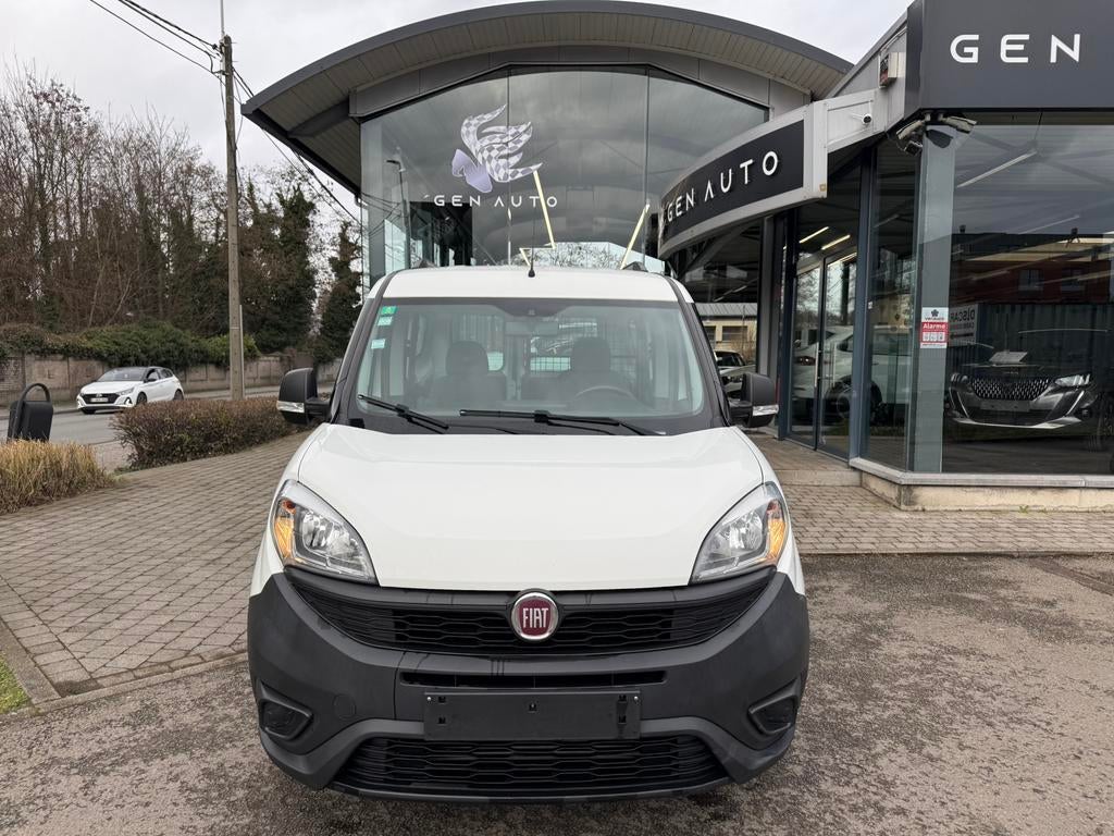 Fiat Doblo Maxi 1.3 BTW 100% *12 tot 36 MAANDEN GARANTIE, Auto's, Voorwielaandrijving, Stof, 4 cilinders, Wit