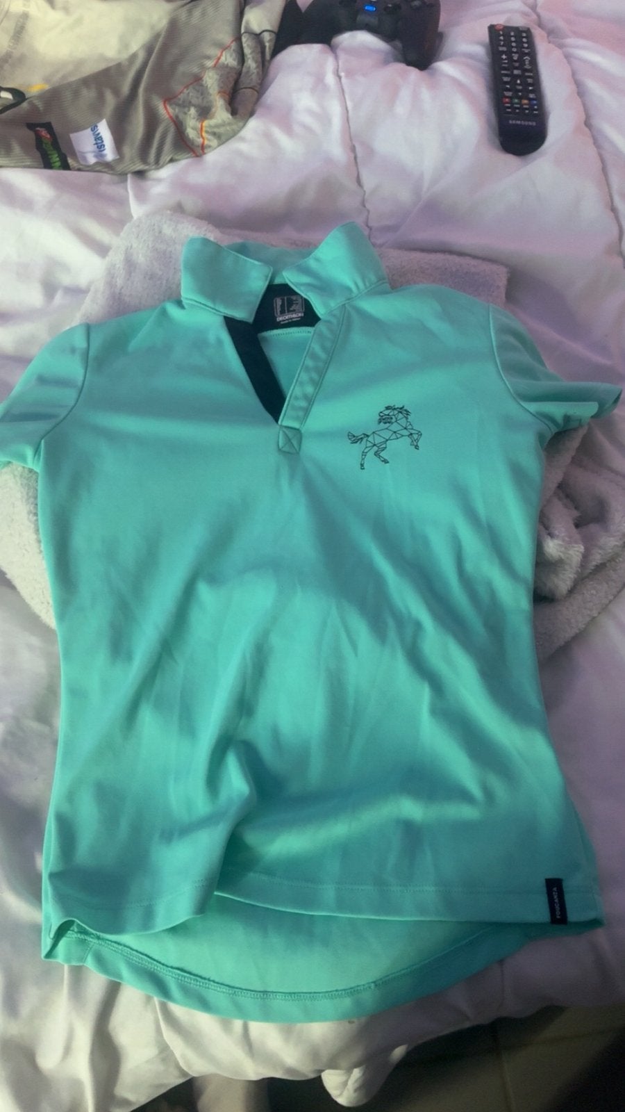 Te koop paardrij shirt, Dieren en Toebehoren, Ophalen, Zo goed als nieuw