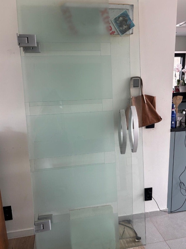 Glazen deuren, Porte intérieure, Verre, Enlèvement, 200 à 215 cm