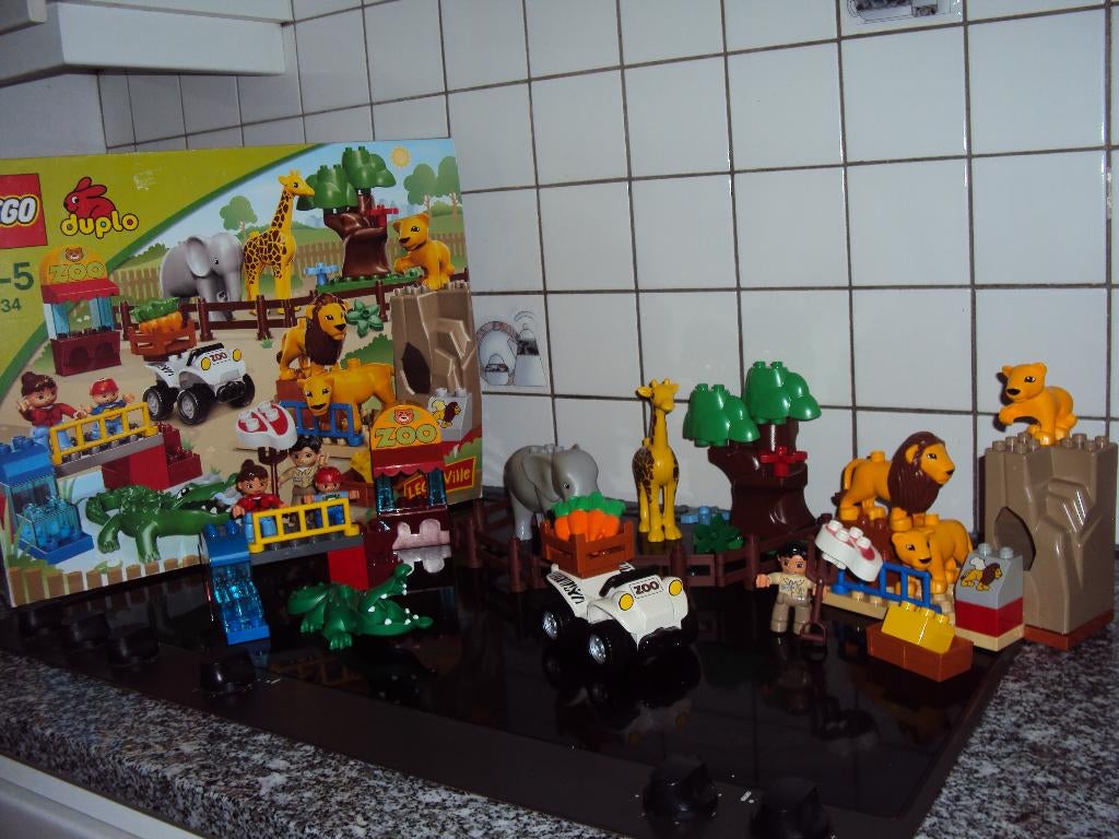 Duplo Voedertijd in de dierentuin - 5634*VOLLEDIG!!!!, Enfants & Bébés, Jouets | Duplo & Lego, Duplo, Enlèvement ou Envoi