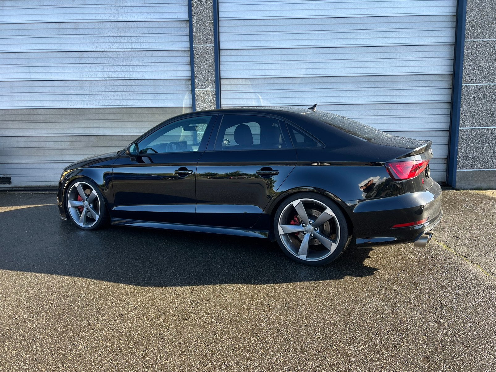 Audi S3 Sedan • 83000km • 4Motion • Navi • Cruise •, Auto's, Automaat, S3, 4 cilinders, Zwart