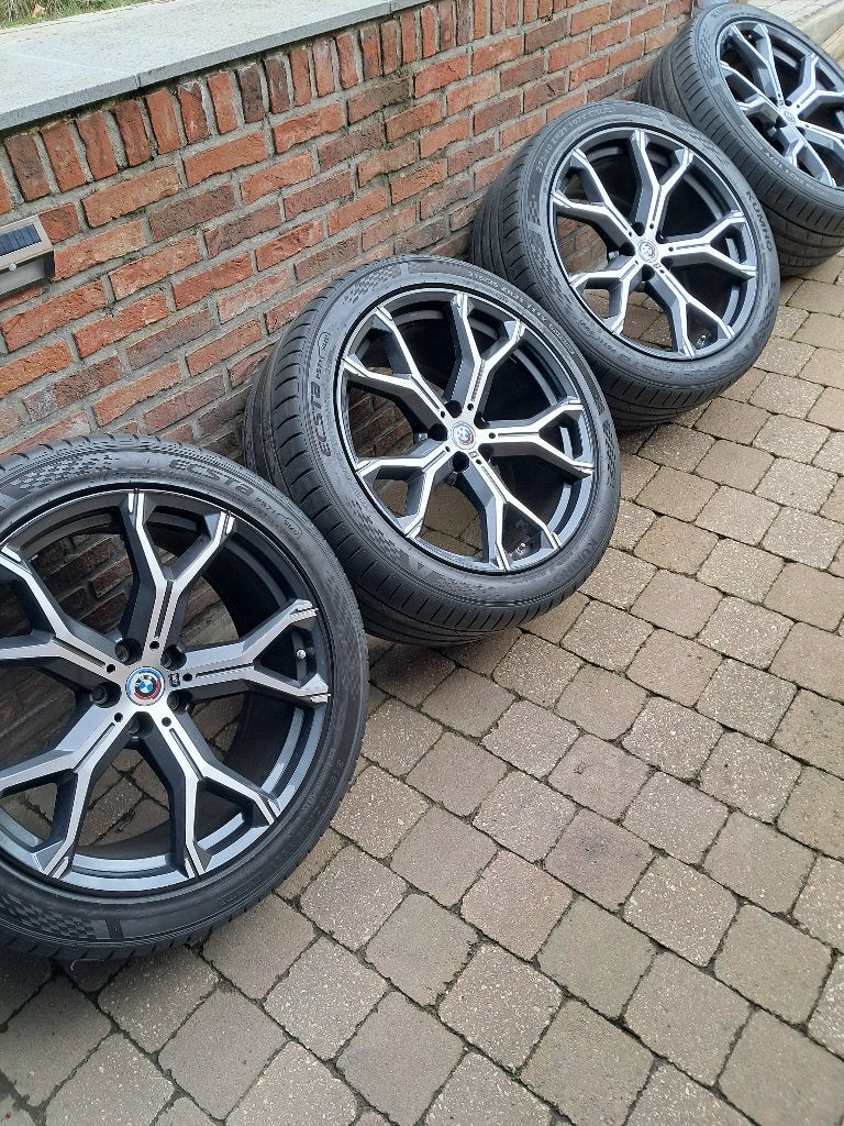 4 velgen BMW Origine 741M - X5 - X6 - 5/112 :, Auto-onderdelen, Banden en Velgen, Ophalen, Gebruikt, Velg(en)