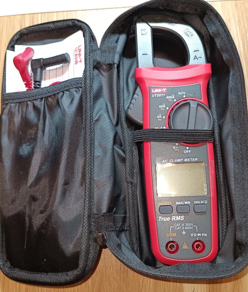 UNI-T UT201+ stroomtang – True RMS multimeter, Ophalen of Verzenden, Nieuw, Multimeter