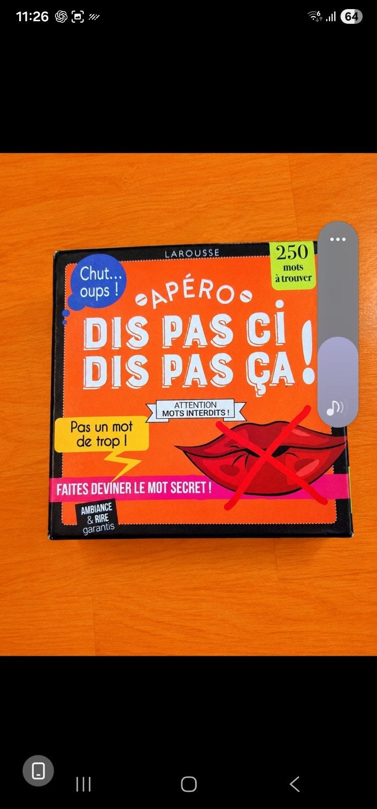 ️ Titre : Jeu de société « Dit pas ci, dit pas ça »

 De, Cd's en Dvd's, Ophalen of Verzenden