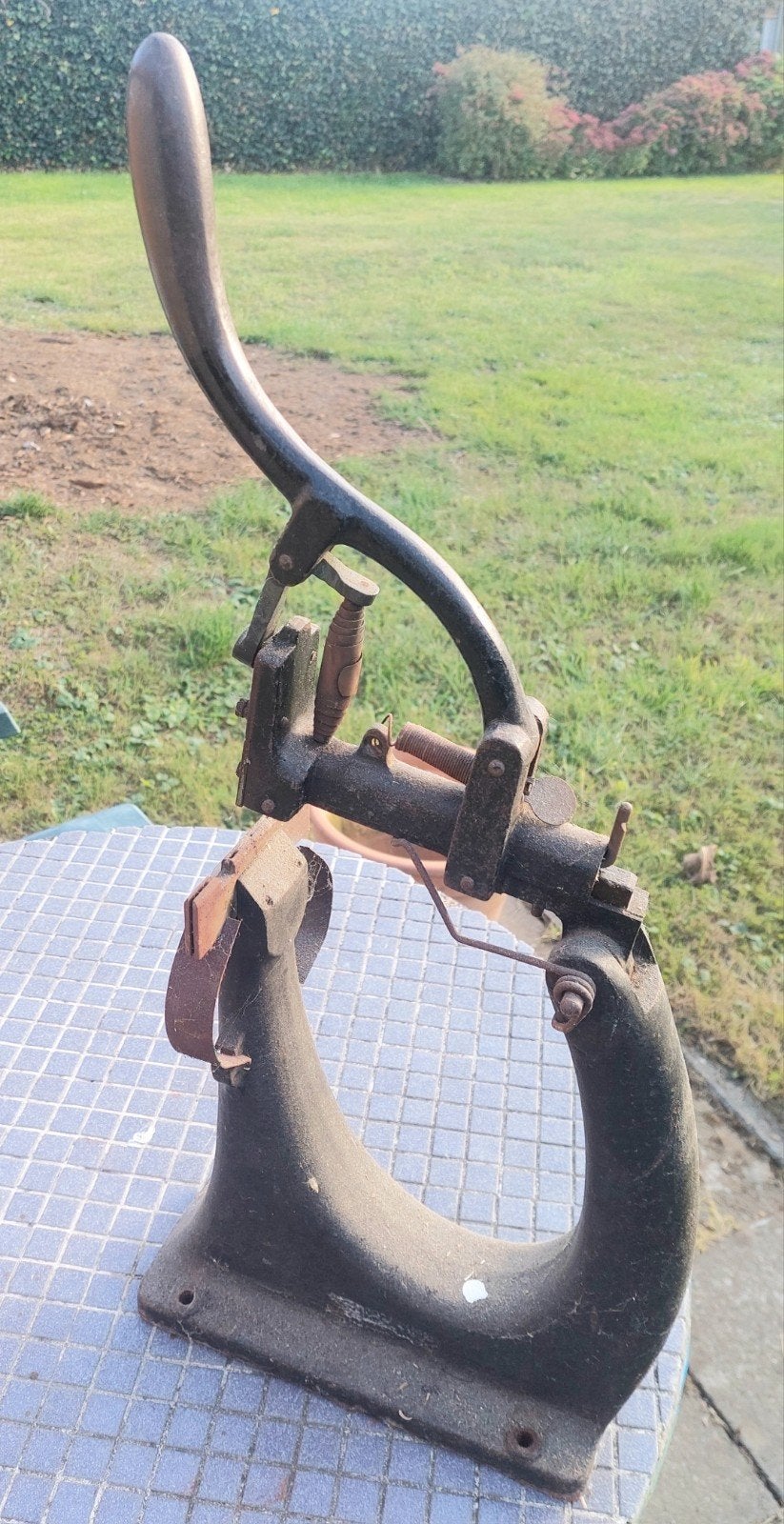 agrapheuse industrielle vintage, Ophalen