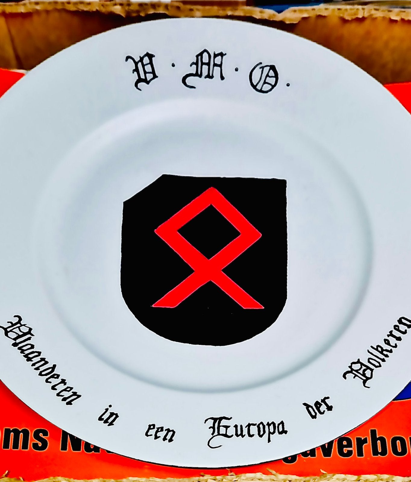 VMO herdenkings bord, Verzenden, Overige soorten, Overige typen