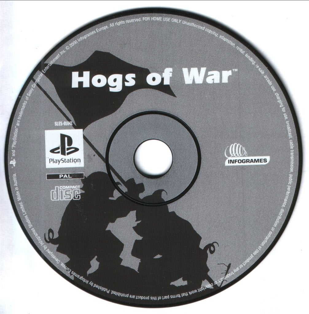Hogs of War (enkel het spel), Games en Spelcomputers, Gebruikt, Shooter, 1 speler, Ophalen of Verzenden