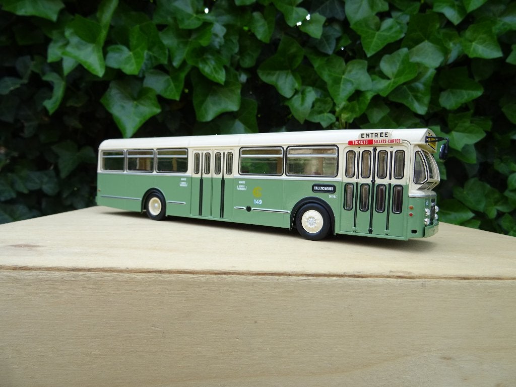 1966 Brossel BL55 Bus Ville de Valenciennes (FR) - 1/43, Enlèvement ou Envoi, Comme neuf, Bus ou Camion