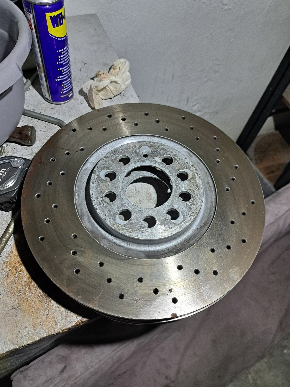 zimmerman schijven komen van een audi tt mk1, Ophalen, Audi
