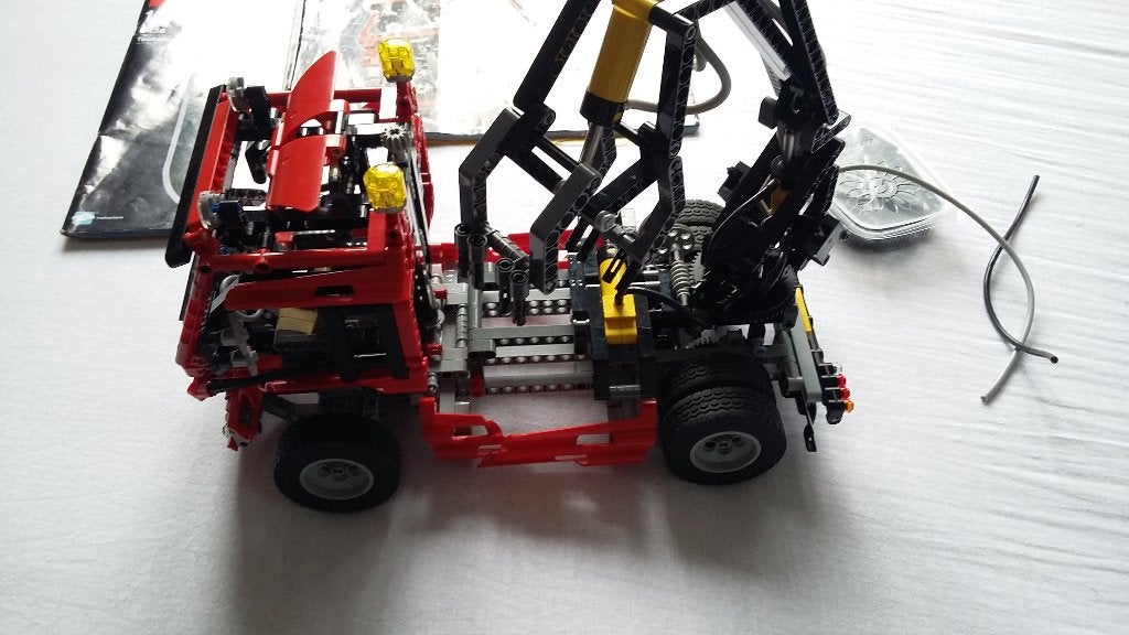 lego technic 8436, Kinderen en Baby's, Speelgoed | Duplo en Lego, Lego, Ophalen of Verzenden, Zo goed als nieuw, Complete set