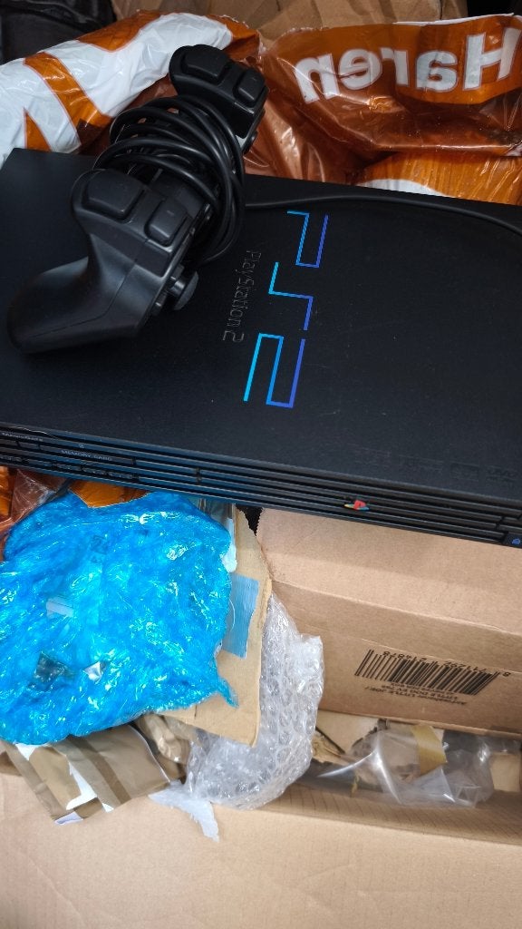 Zolderopruiming lot 1 :Playstations en spelletjes, Games en Spelcomputers, Ophalen of Verzenden, Gebruikt, Stuur of Pedalen, PlayStation 1