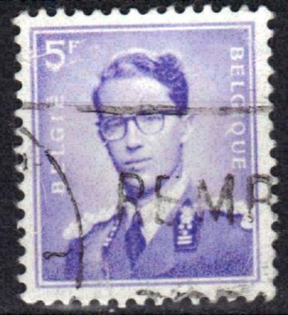 Belgique 1957 - Yvert/OBP 1029a - Roi Baudouin (ST), Timbres & Monnaies, Timbres | Europe | Belgique, Envoi, Affranchi, Oblitéré