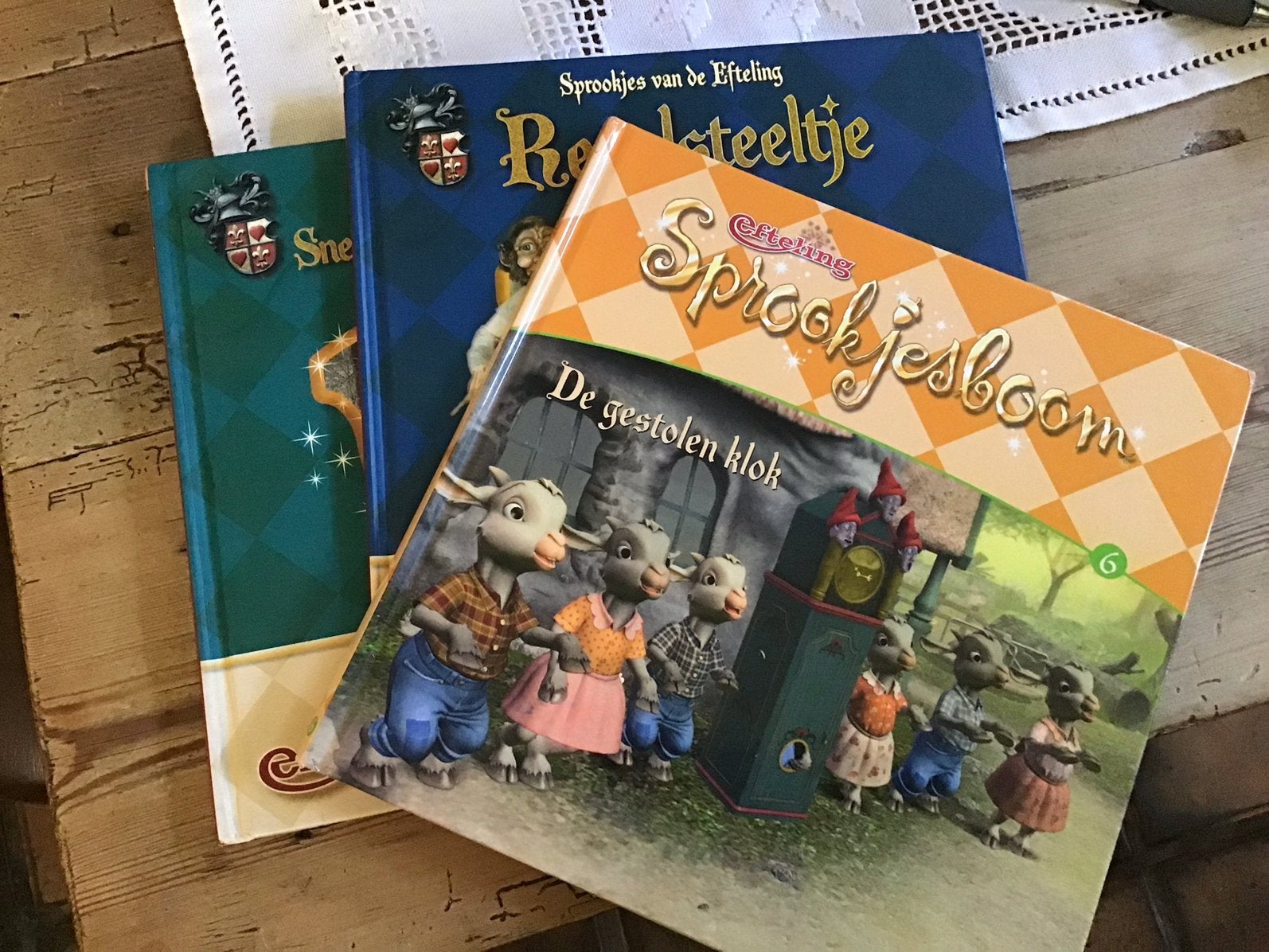 3 boeken Sprookjes van de Efteling, Ophalen of Verzenden, Zo goed als nieuw