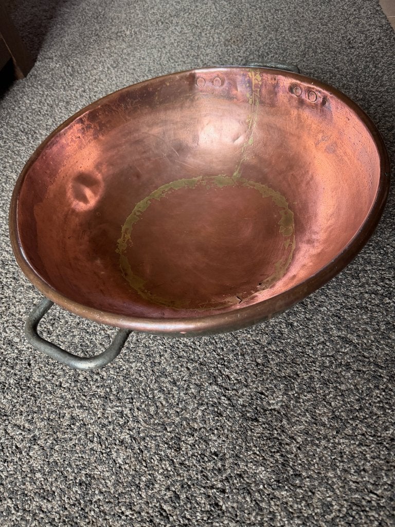 Koperen ketel, Ophalen, Koper