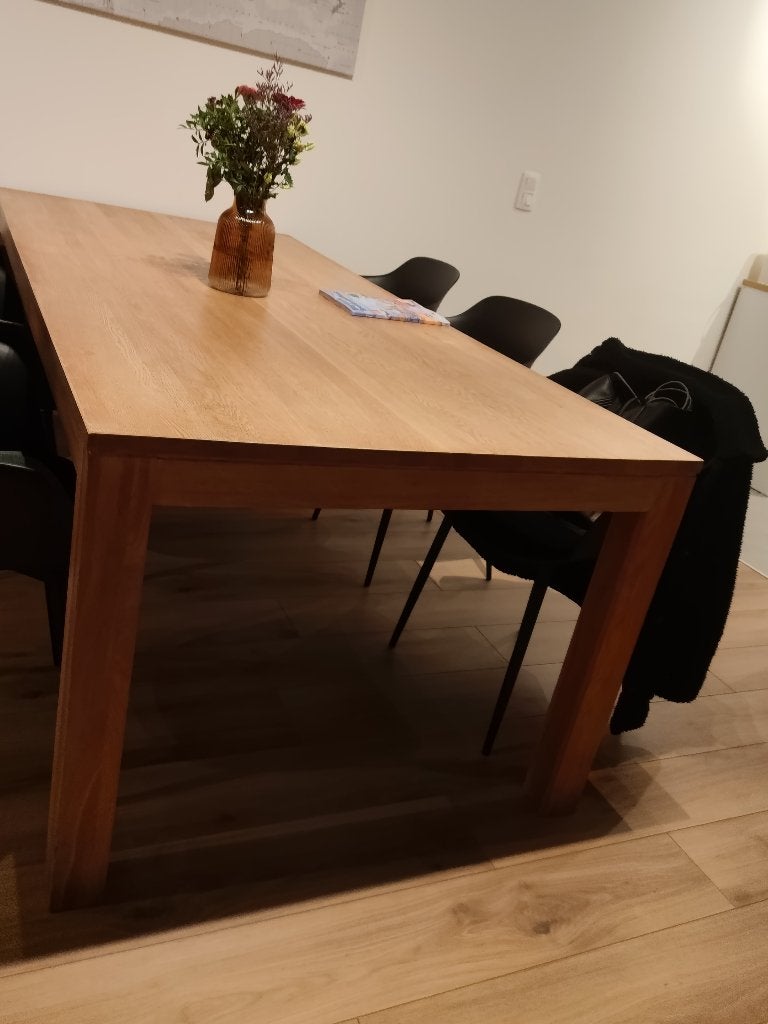 Tafel, Huis en Inrichting, Ophalen, Gebruikt, 200 cm of meer, Vijf personen of meer